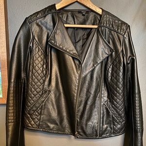 APT. 9 XS Vegan Leather Jacket